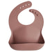 Adjustable waterproof silicone Baby Bib - Woodchuck par Mushie - Baby | Jourès Canada