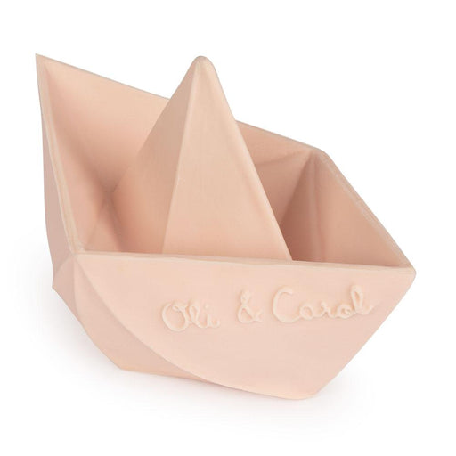 Teether bath toy - Carol Origami Boat - Nude par Oli&Carol - Bath toys | Jourès Canada