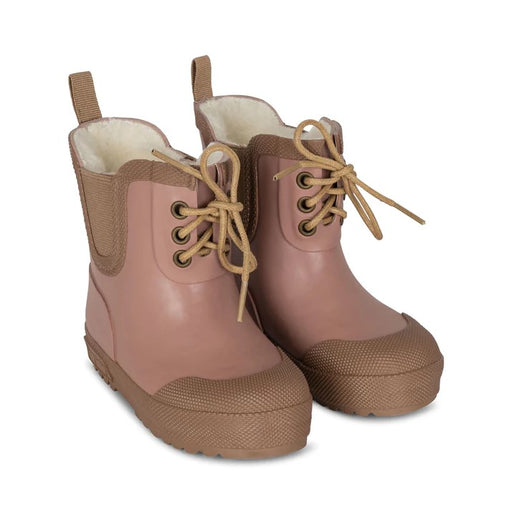 Winter Rubber Thermo Boots - Size 21 to 30 - Burlwood par Konges Sløjd - Boots | Jourès Canada