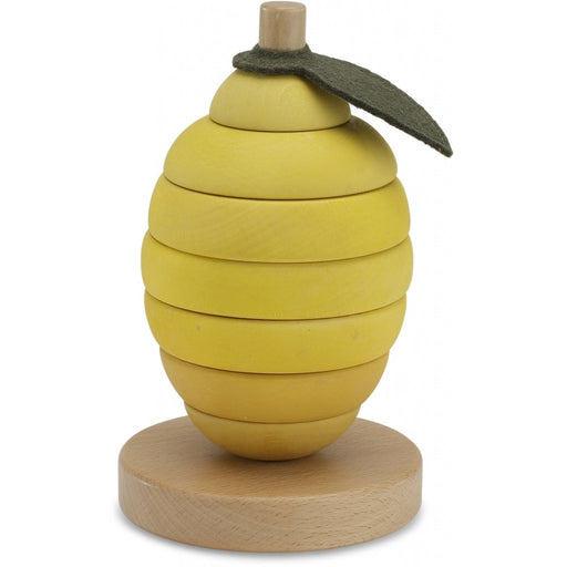 Wooden Stacking Fruit - Lemon par Konges Sløjd - Stacking Cups & Blocks | Jourès Canada