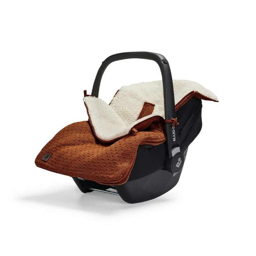 Footmuff for Car Seat & Stroller - Bliss Knit - Caramel par Jollein - Jollein | Jourès Canada