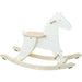 Ride On Rocking Horse with security hoop - Ivory par Vilac - Bedroom | Jourès Canada