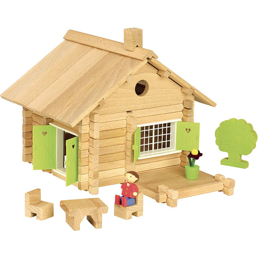 Wooden Log House - 135 pcs par Jeujura - Back to School | Jourès Canada