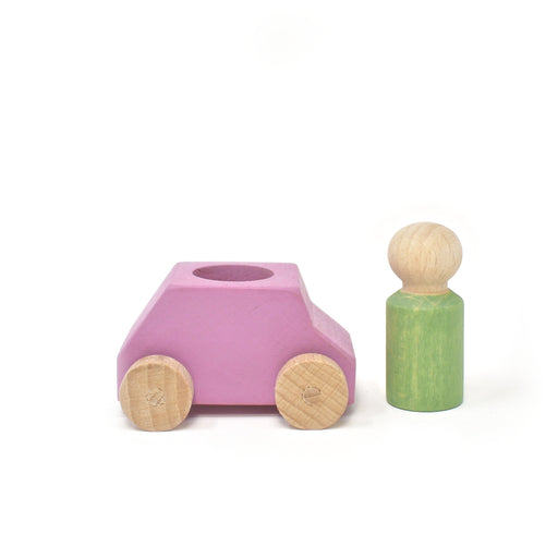 Wooden Car With Mini Figure - Pink par Lubulona - Bedroom | Jourès Canada