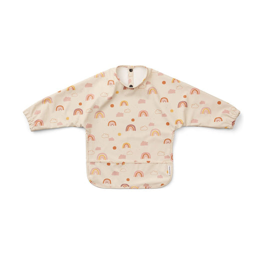 Merle Cape Bib With Long Sleeves - Pack of 2 - Rainbow love / Sandy par Liewood - Baby | Jourès Canada