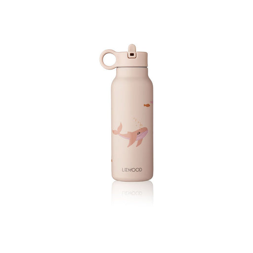 Kids Stainless Steel Thermos Anker Water Bottle - Sea Creature / Pink mix par Liewood - On the go | Jourès Canada