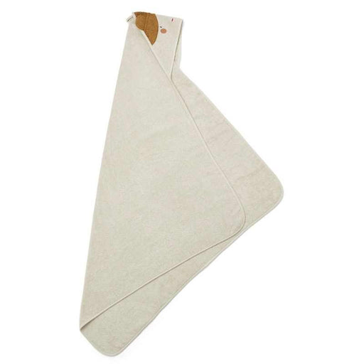 Augusta Hooded Towel - Doll/Sandy par Liewood - Towels and Washcloths | Jourès Canada