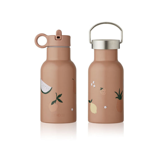 Kids Stainless Steel Thermos Anker Water Bottle - Fruit pale tuscany par Liewood - Back to School | Jourès Canada