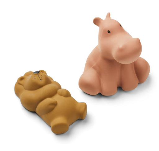 Vikky Bath Toys - Pack of 2 - Safari/Tuscany Rose Mix par Liewood - Bath toys | Jourès Canada