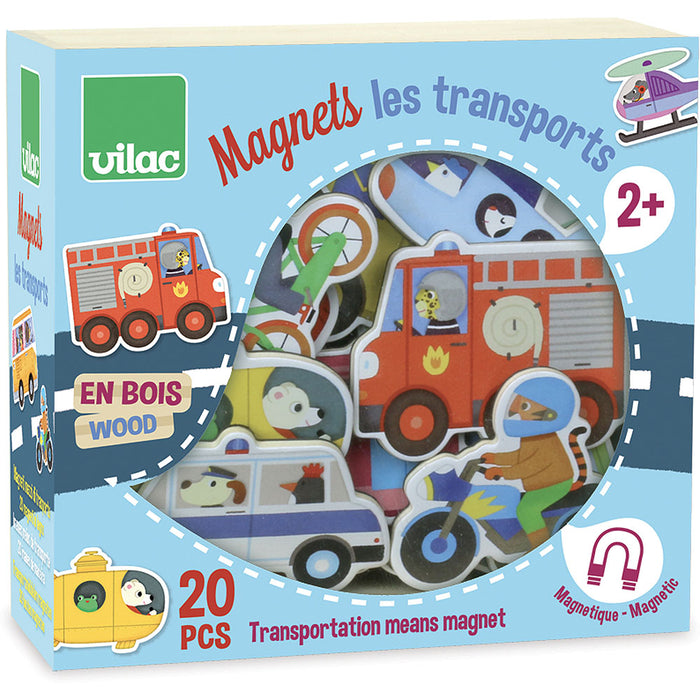 Magnets - Transportation par Vilac - Educational toys | Jourès Canada