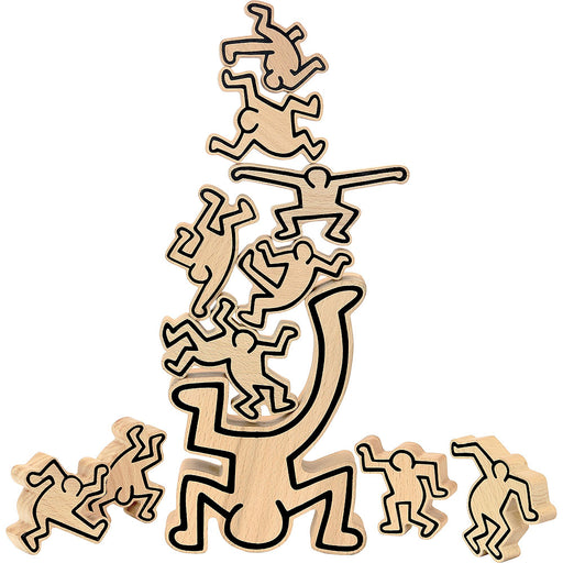 Keith Haring Stacking Figures par Vilac - Stacking Cups & Blocks | Jourès Canada