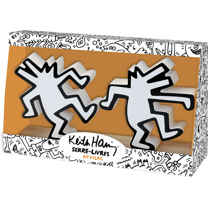 Keith Haring Bookends par Vilac - Arts and Stationery | Jourès Canada