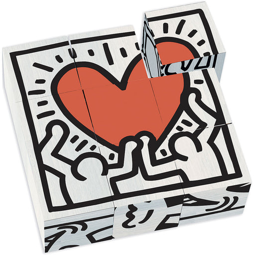 Keith Haring Wooden Cubes par Vilac - Stacking Cups & Blocks | Jourès Canada