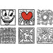 Keith Haring Wooden Cubes par Vilac - Arts and Stationery | Jourès Canada
