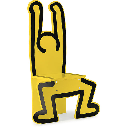 Keith Haring Chair - Yellow par Vilac - The Art Lover Collection | Jourès Canada