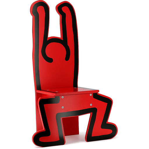 Keith Haring Chair - Red par Vilac - The Art Lover Collection | Jourès Canada